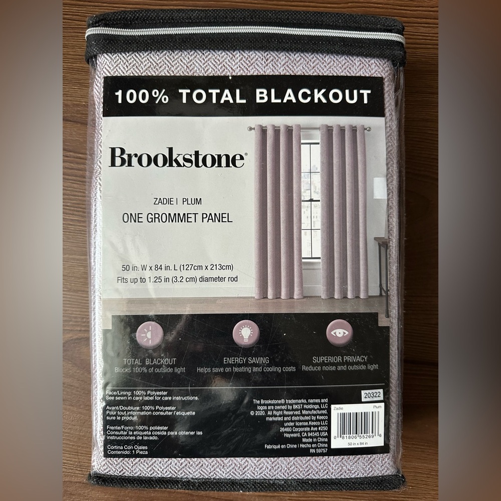 Brookstone Blackout Curtains